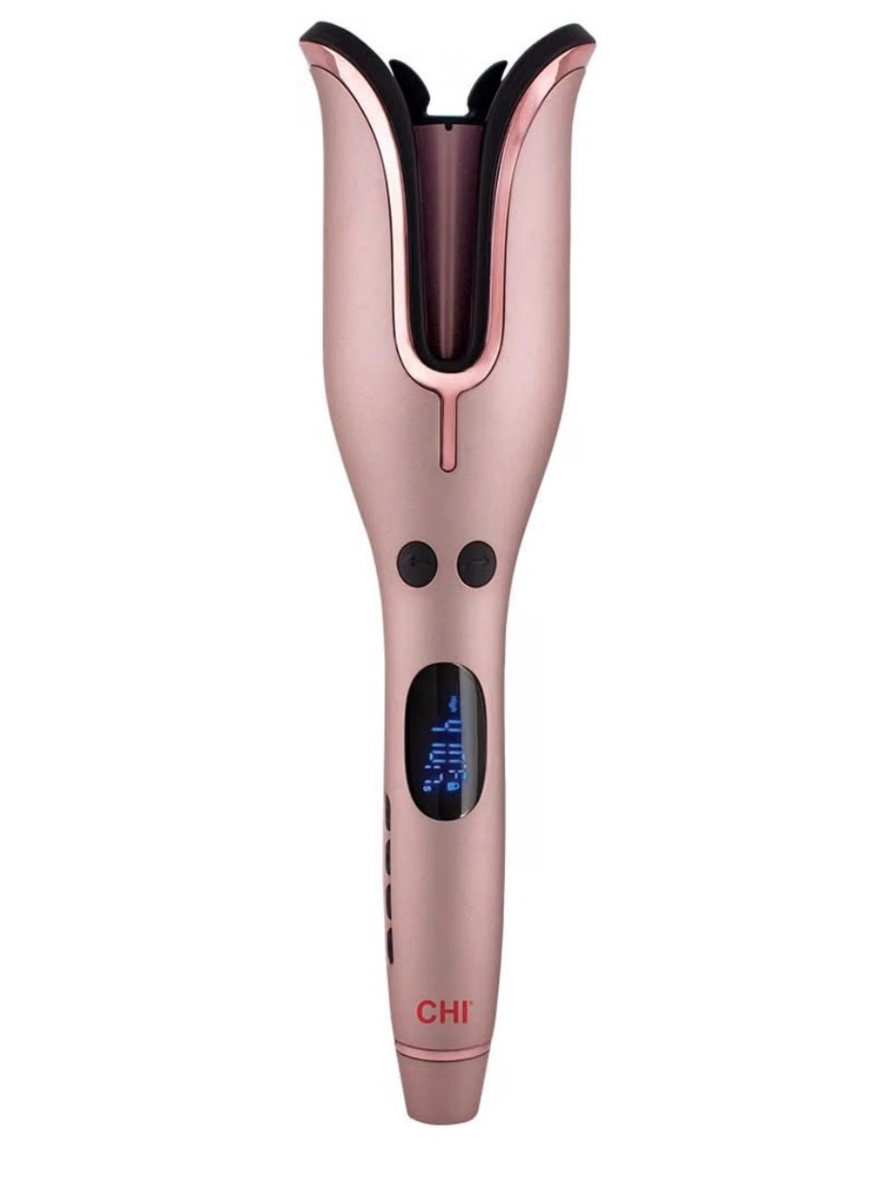 Chi Rose Gold Automatic Spin n Curl with Digital Display